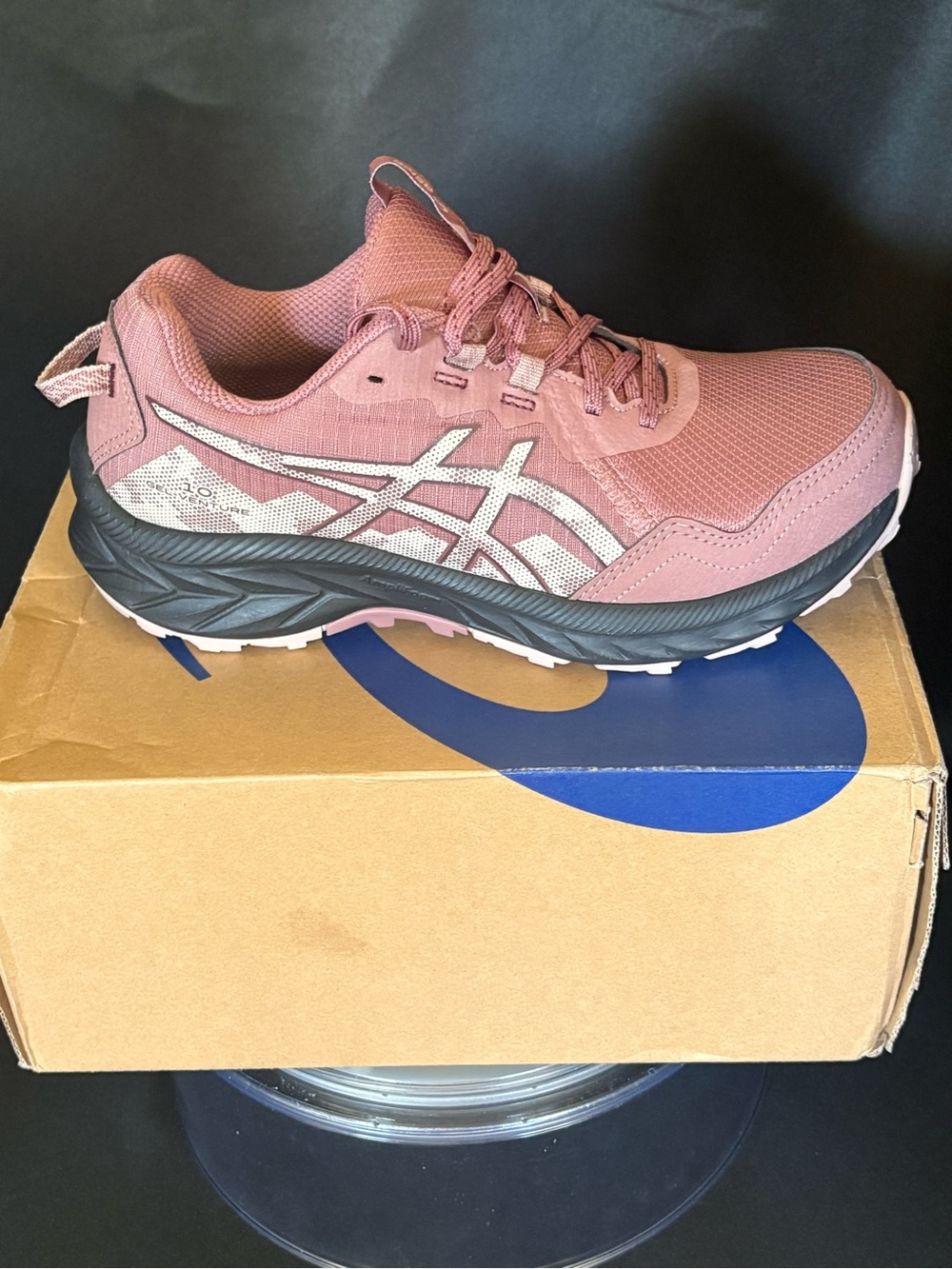 ASICS Women's Athletic Running Shoe - Rose Pink and Black